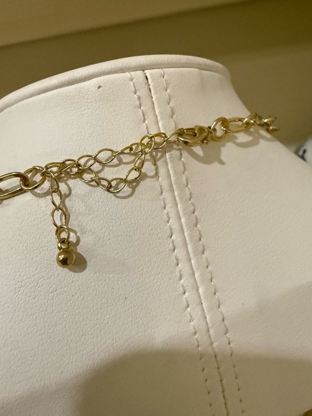 Set of 2 Separate Gold Tone Paperclip Chain Necklaces - Picture 6 of 14